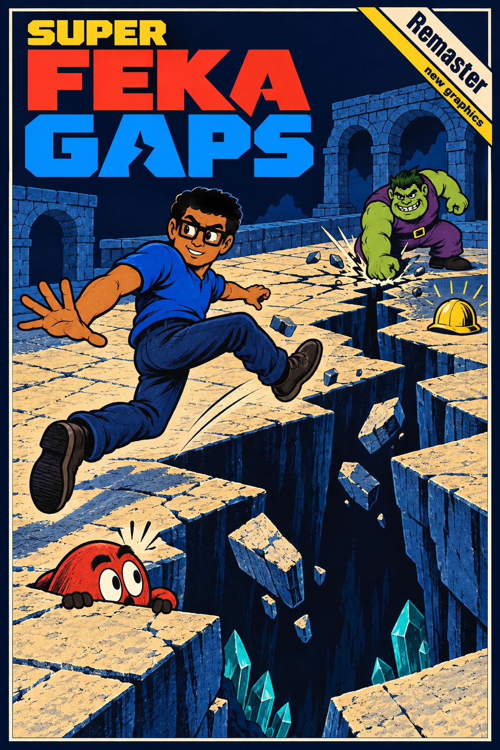 Capa de Super Feka Gaps Remastered